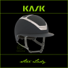 Kask Star Lady - KASK - antracytowy/srebrny - roz. 55-56